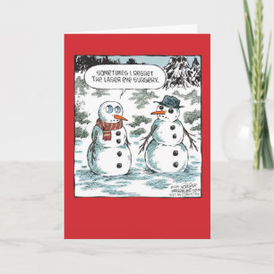 De Kaart van het Document van de Grap van Kerstmis