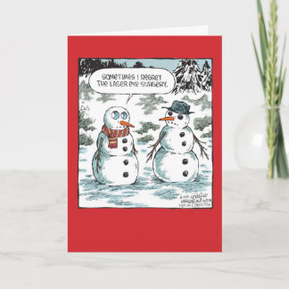De Kaart van het Document van de Grap van Kerstmis
