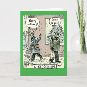 De Kaart van het Document van de Grap van Kerstmis