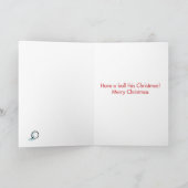 De Kaart van het Document van de Grap van Kerstmis (Binnen)