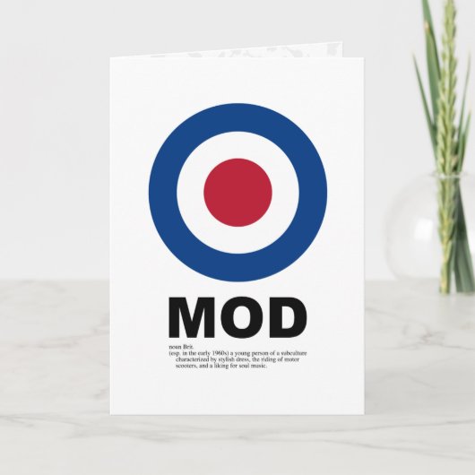 De Kaart van het Doel van Mod. van jaren '60 (Voorkant)