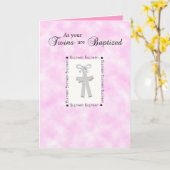 De Kaart van het Doopsel van tweelingen op (Gele Bloem)