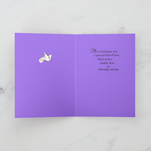 De Kaart van het Doopsel van tweelingen op (Binnen)