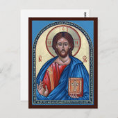 De Kaart van het Gebed van Christus Pantocrator (Voorkant / Achterkant)