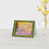 De Kaart van het Gebed van de sereniteit (Gele Bloem)