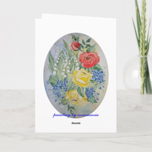 De Kaart van het gedicht dankt u (Achterkant)