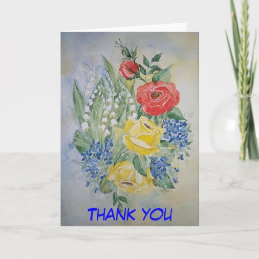 De Kaart van het gedicht dankt u (Voorkant)