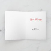 De Kaart van het Gedicht van Kerstmis van de (Binnen)