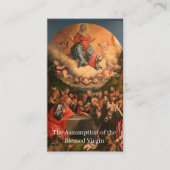 De Kaart van het Gezegende Maagdengebed Contactkaartje (Voorkant)