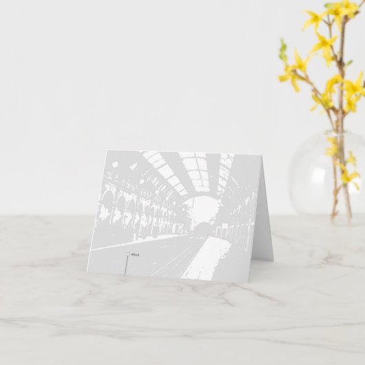 De Kaart van het hallo (Gele Bloem)