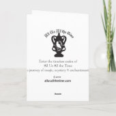 De Kaart van het Hart van de raaf (Achterkant)