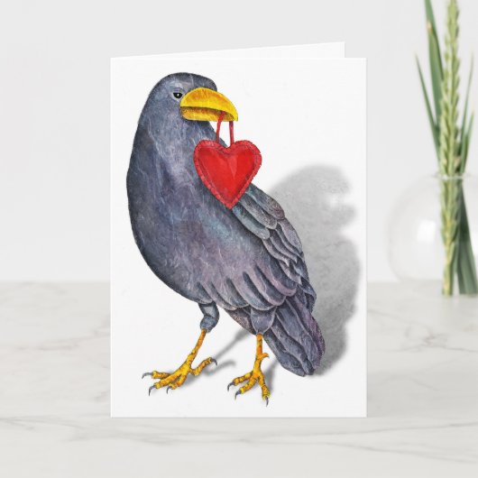 De Kaart van het Hart van de raaf (Voorkant)