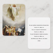 De Kaart van het Hemelvaartsgebed Visitekaartje (Voorkant / Achterkant)