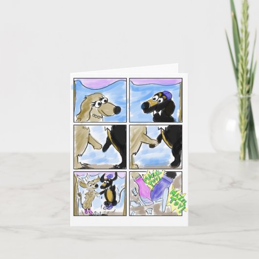 De Kaart van het Huwelijk van de tekkel! (Voorkant)