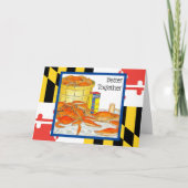 De Kaart van het Huwelijk van de Vlag van Maryland (Voorkant)