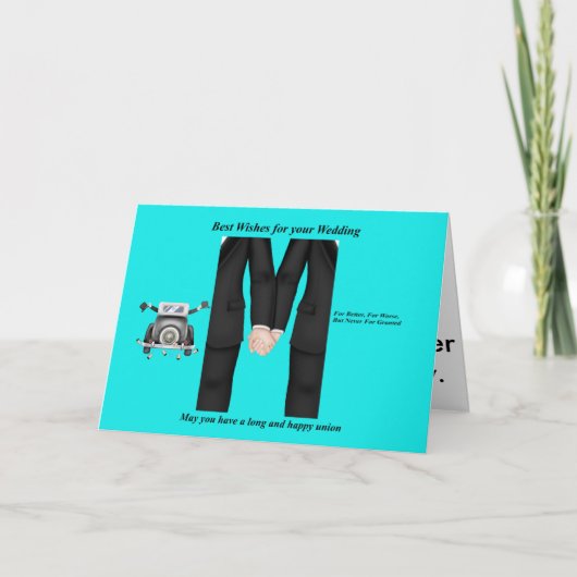 De Kaart van het Huwelijk van homoseksuelen (Voorkant)