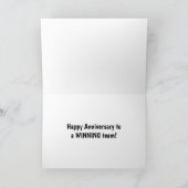 De kaart van het Jubileum, 2 honden die een team (Binnen)