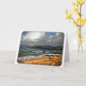 De Kaart van het Jubileum - de Foto van het Strand (Gele Bloem)