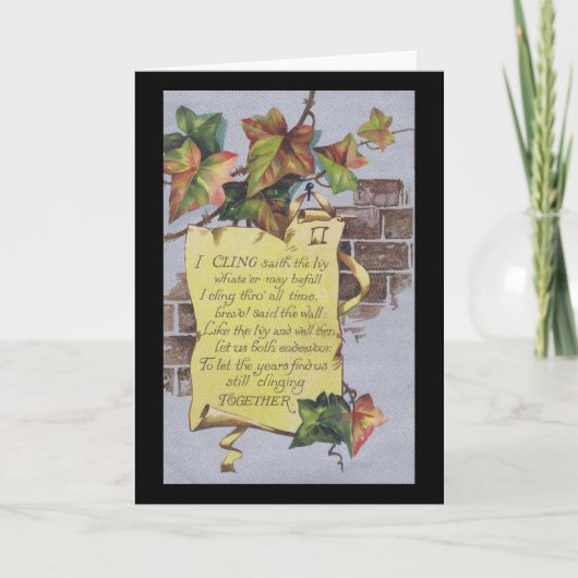 De Kaart van het Jubileum van de klimop (Voorkant)