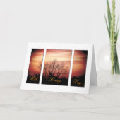 De Kaart van het Jubileum van de zonsondergang (Voorkant)