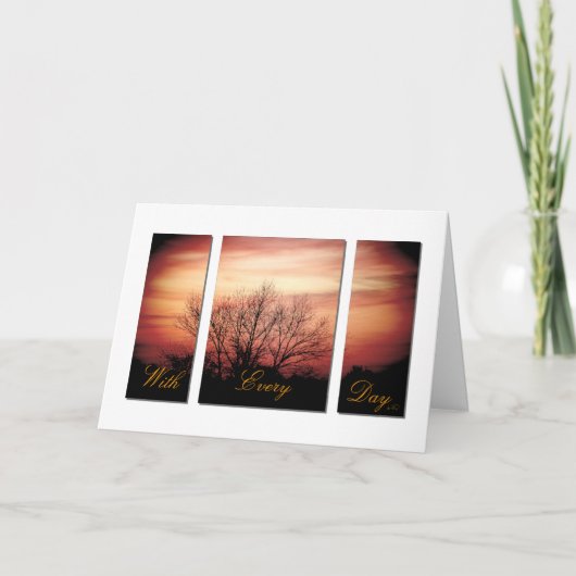 De Kaart van het Jubileum van de zonsondergang (Voorkant)