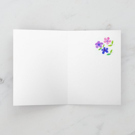 De Kaart van het Jubileum van het huwelijk voor (Binnen)