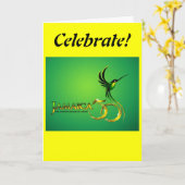 De Kaart van het Jubileum van Jamaïca vijftigste (Gele Bloem)