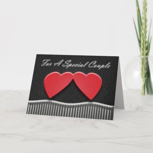 De Kaart van het Jubileum van twee Harten (Voorkant)