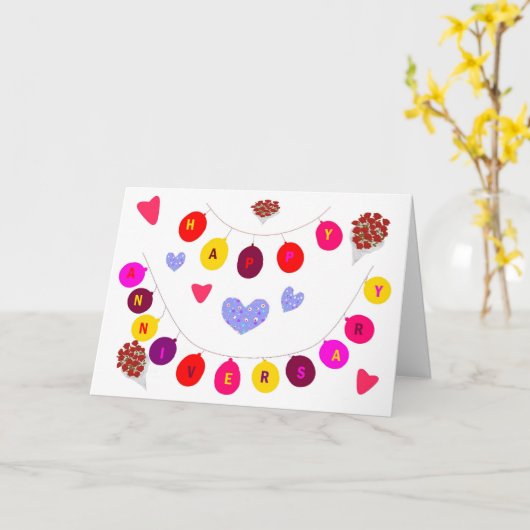 De kaart van het Jubileum voegt jaren en bericht t (Gele Bloem)