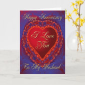 De kaart van het Jubileum voor echtgenoot (Gele Bloem)