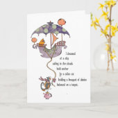 De Kaart van het Kat van de droom (Gele Bloem)