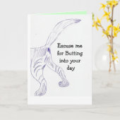 de kaart van het kattenuiteinde (Gele Bloem)