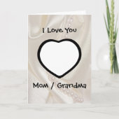 De Kaart van het kind voor Moederdag gepersonalise (Voorkant)