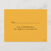 De Kaart van het Klaslokaal van de Valentijnsdag (Achterkant)