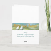 De Kaart van het Konijn van het konijntje (Achterkant)