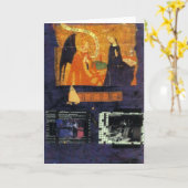 De Kaart van het kruiswoordraadsel en van de Engel (Gele Bloem)