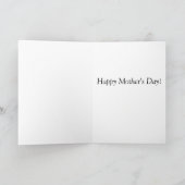 De Kaart van het Kuuroord van het moederdag (Binnen)