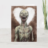 De Kaart van het Liefje van de zombie (Voorkant)