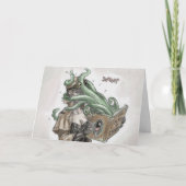 De Kaart van het Liefje van Steampunk (Voorkant)