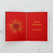 De Kaart van het Lijst van de Foto van Kerstmis (Binnen)