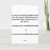 De Kaart van het Lint van het autisme (Achterkant)