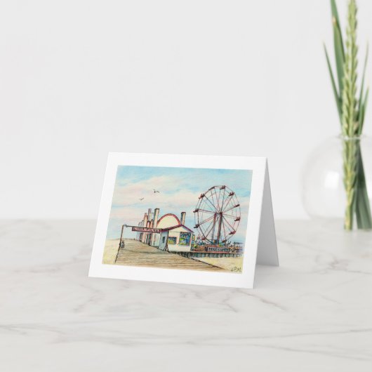 De Kaart, van het M.D. van Paul McGehee "Luna Park Kaart (Voorkant)