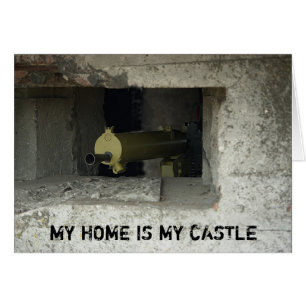 De Kaart van het machinegeweer