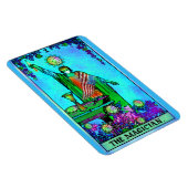 De Kaart van het Magicische Coronavirus Tarot Magneet (Rechterzijde)