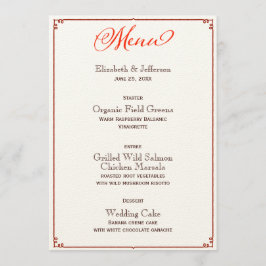 De Kaart van het Menu van het Bieden van het Band 