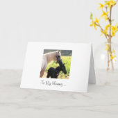 De Kaart van het moederdag (Gele Bloem)