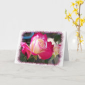 De Kaart van het moederdag (Gele Bloem)