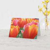 De Kaart van het moederdag (Gele Bloem)