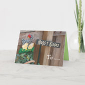 De Kaart van het Moederdag "aan van Mijn Vrouw" (Voorkant)