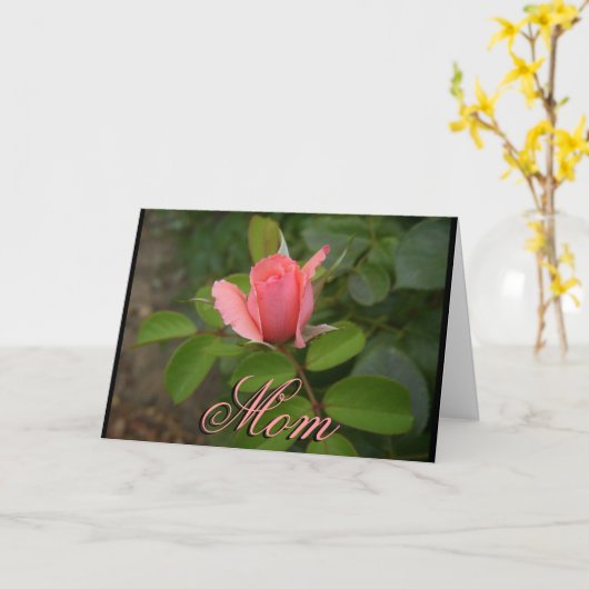 De Kaart van het moederdag: Altijd daar (Gele Bloem)